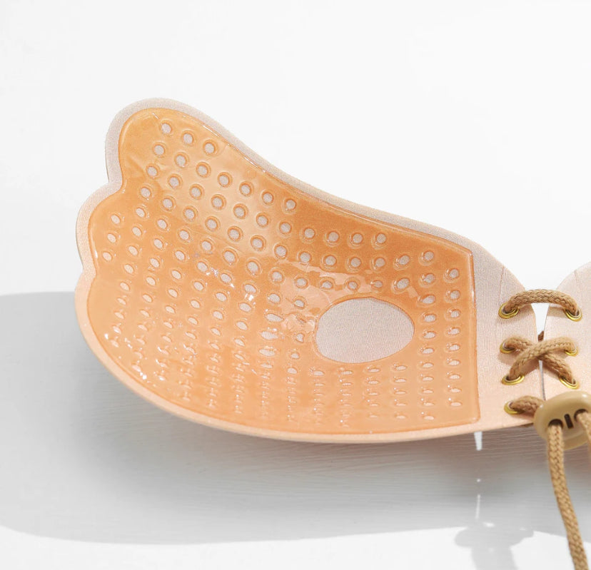 Brasier sujetador adhesivo sin espalda