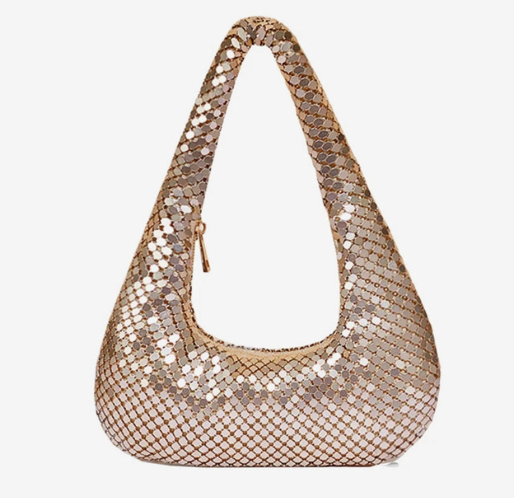 Cartera Dorada de Fiesta