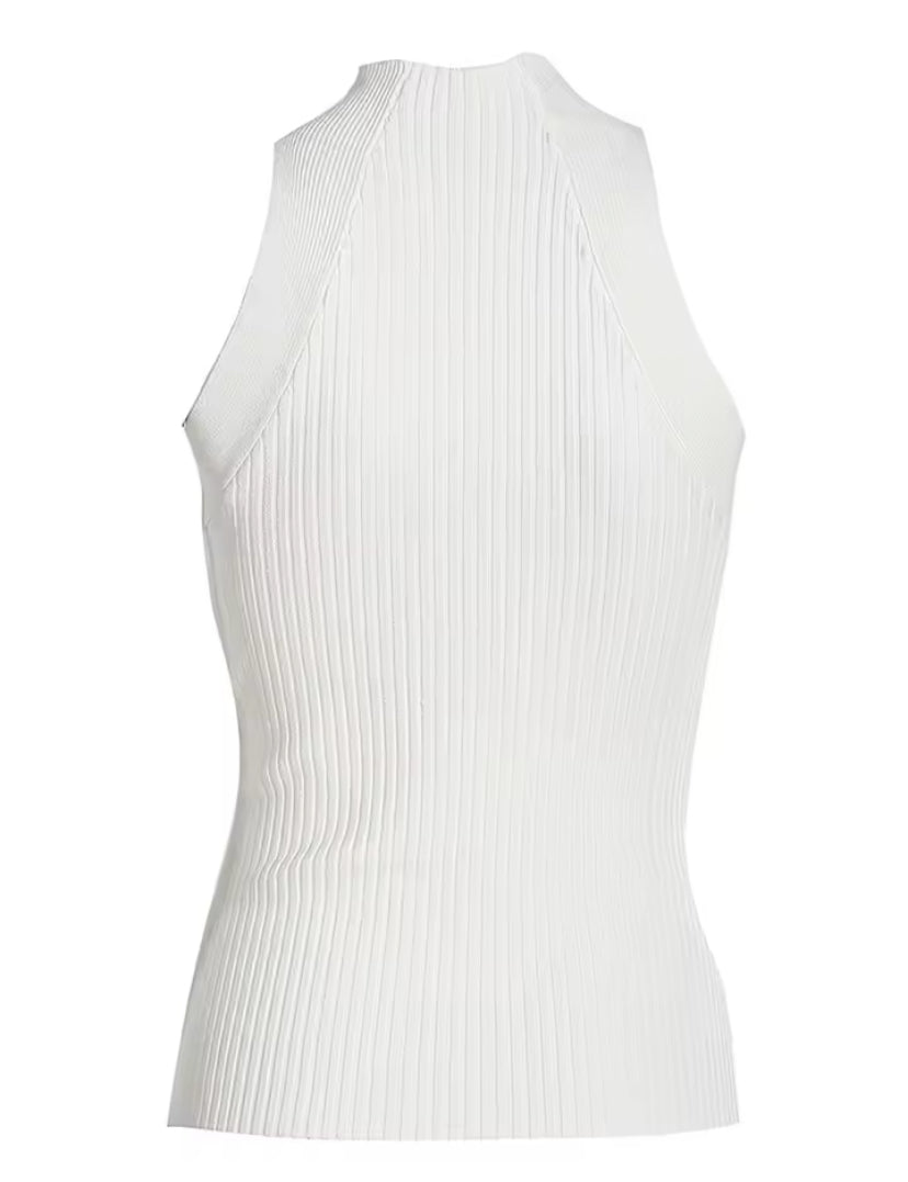 Top con nudo en el escote