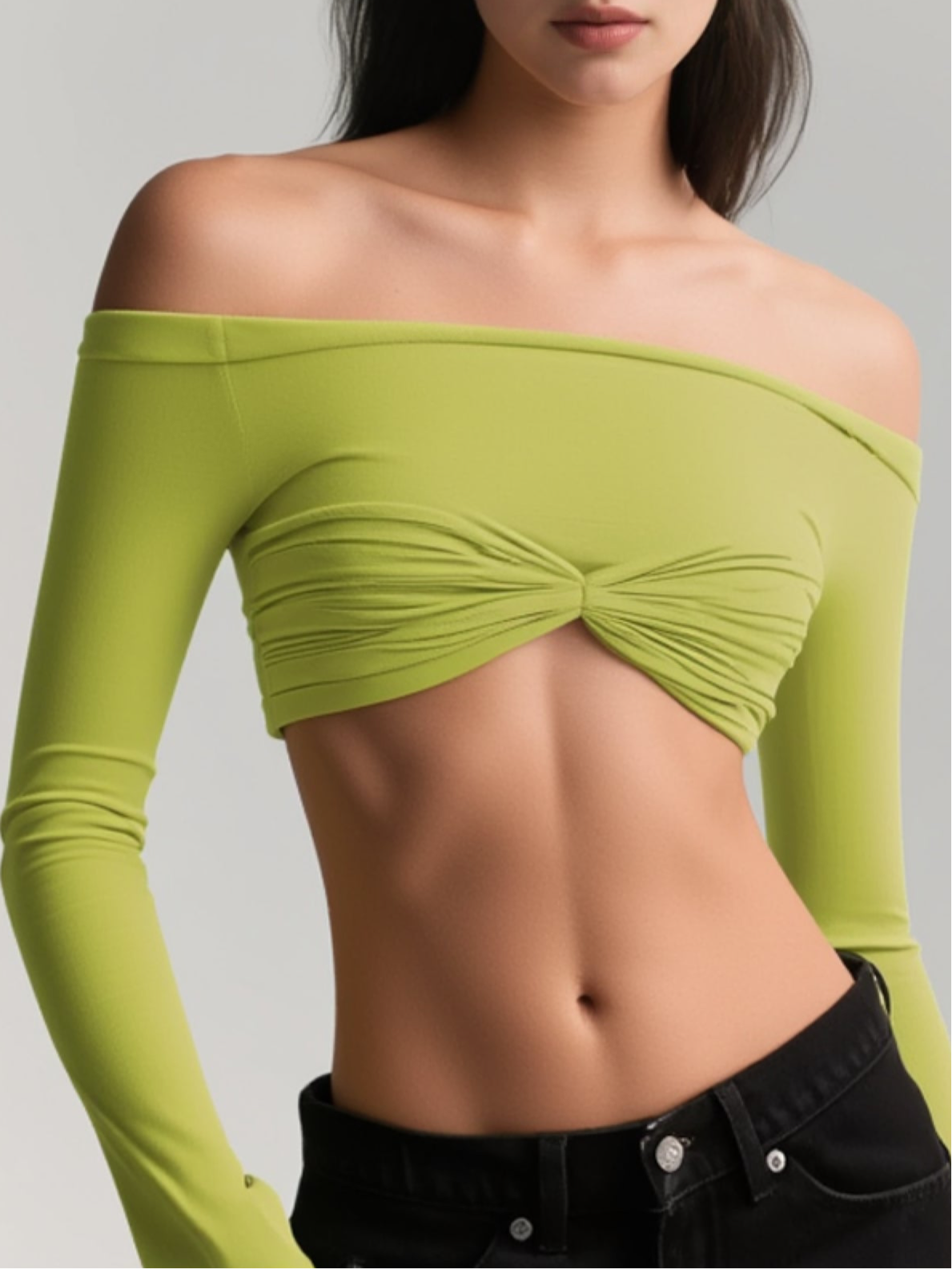 Mini top en tejido de punto