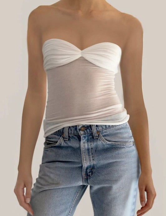 Strapless Tejido