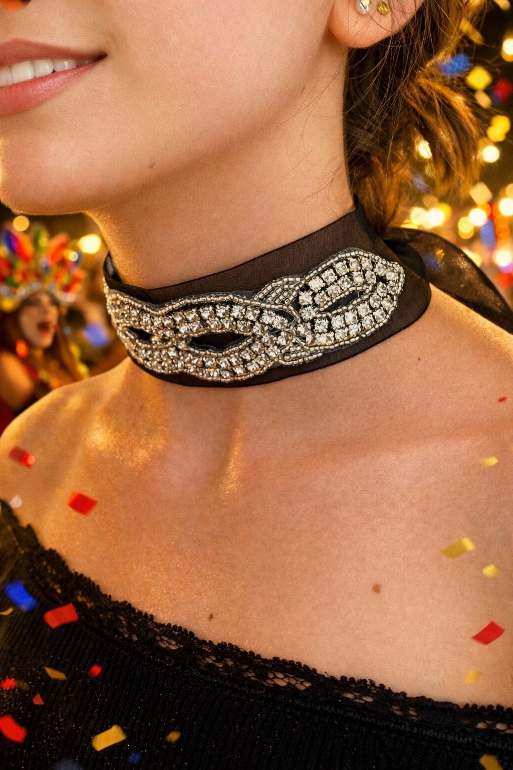 Choker Carnavalero Ondas