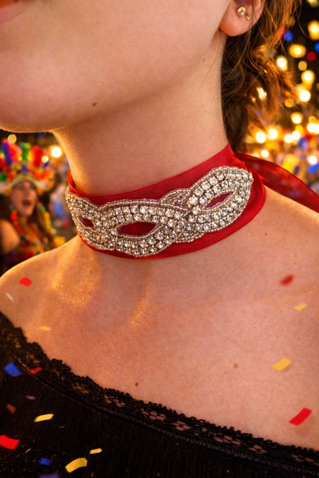 Choker Carnavalero Ondas