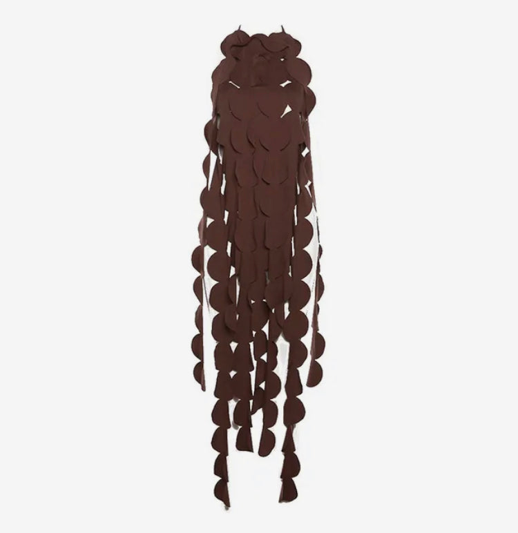 Maxi Top círculos con corte láser