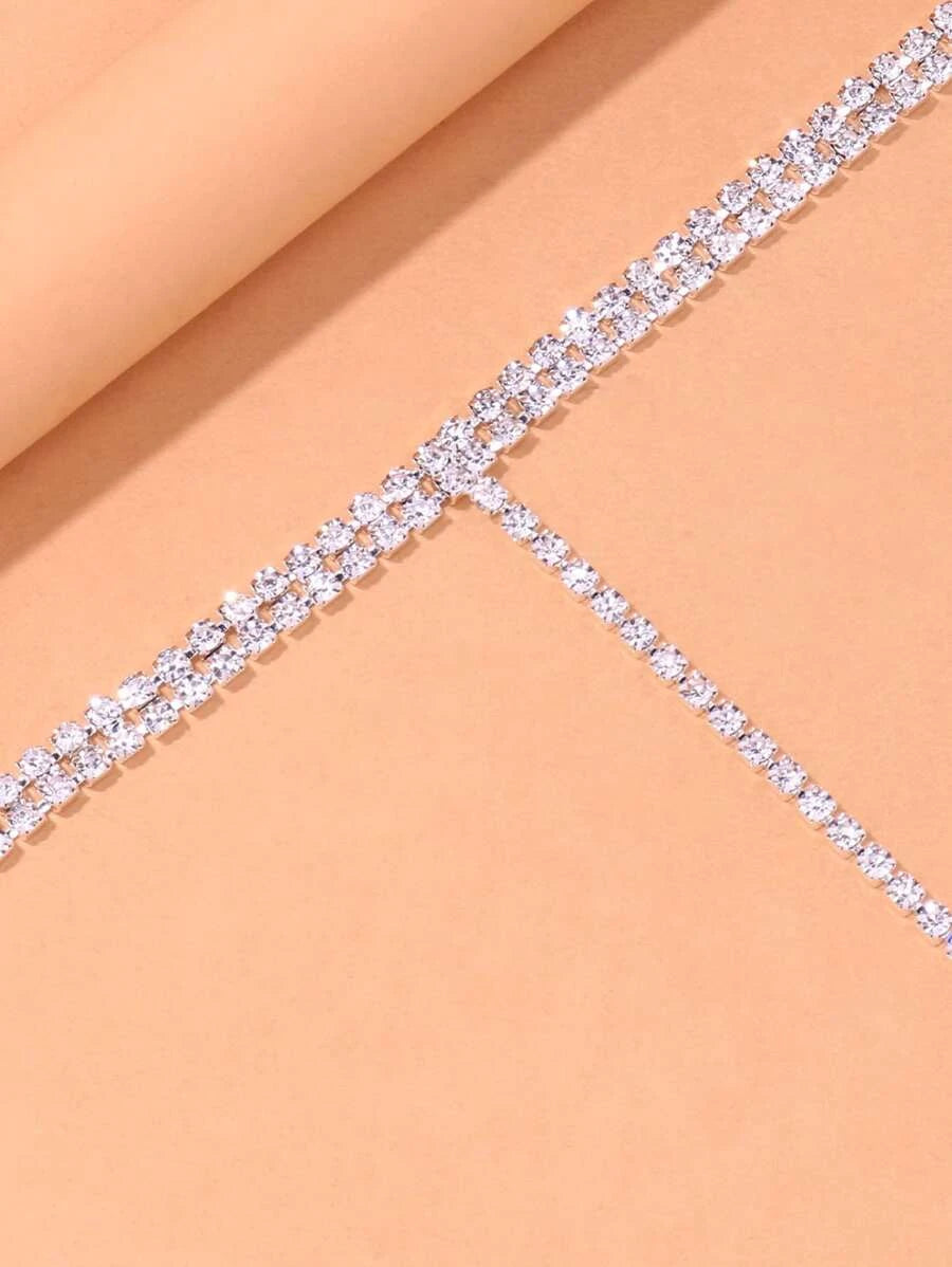 Cadena de pecho  rhinestone