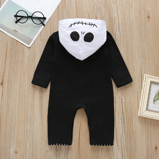 Mono Halloween calavera