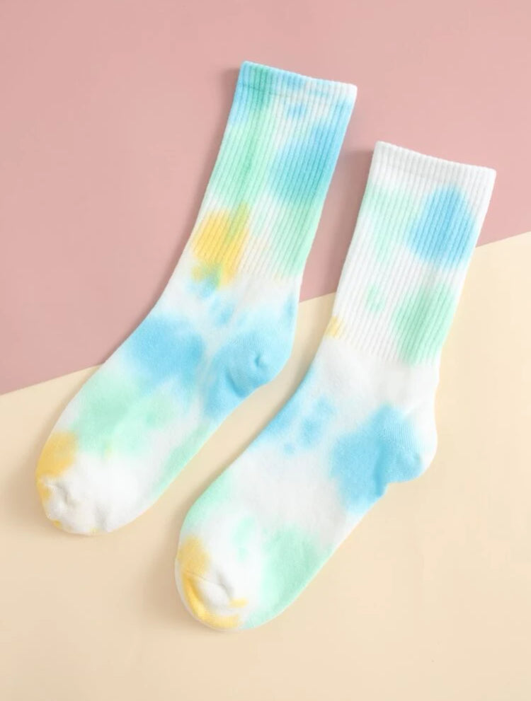 Medias tie-dye