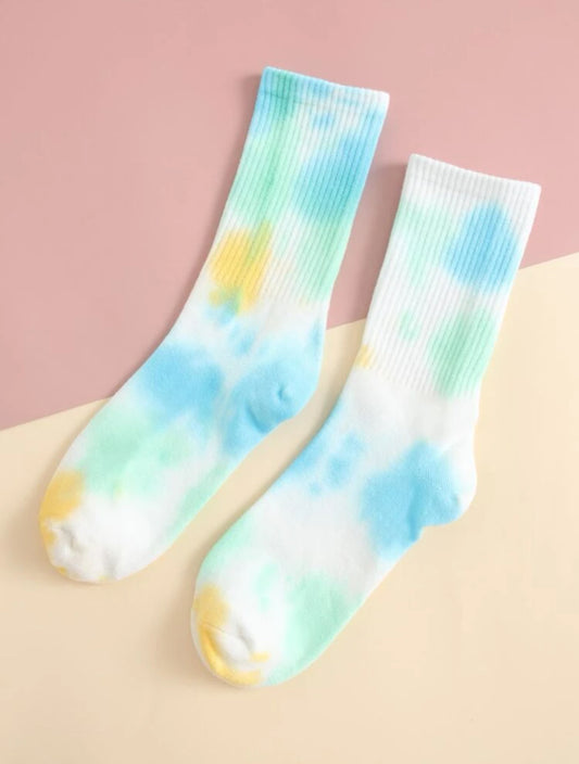 Medias tie-dye