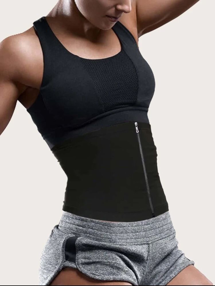 Faja para el abdomen con cremallera