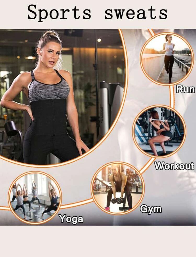 Faja para el abdomen con cremallera